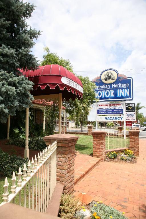 Australian Heritage Motor Inn Dubbo Kültér fotó